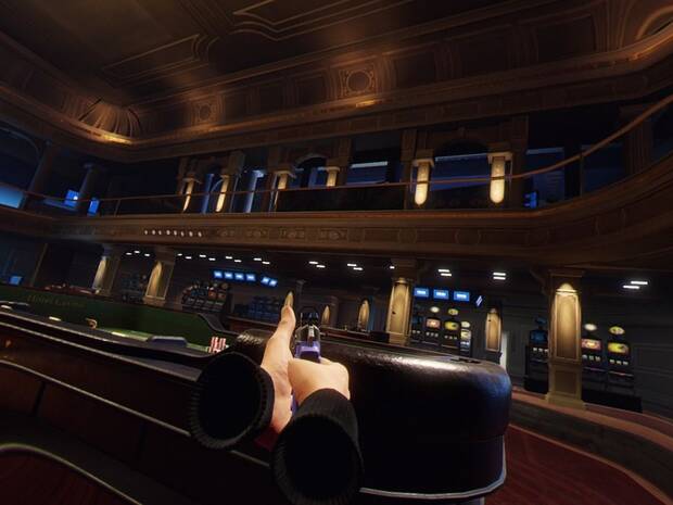 Dispara, agáchate, muévete entre coberturas y sobrevive a cada nivel en realidad virtual.