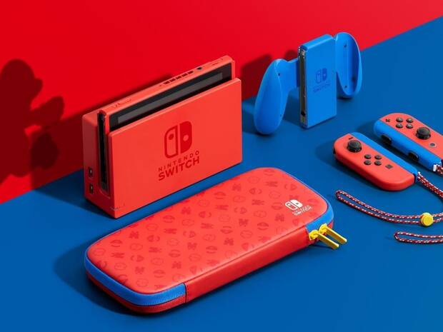 Nintendo Switch edicin especial Super Mario.