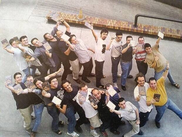 El equipo de Blade en una imagen promocional del juego.