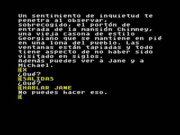 Imagen de The House, una aventura conversacional de Juan Manuel Martín Castillo.