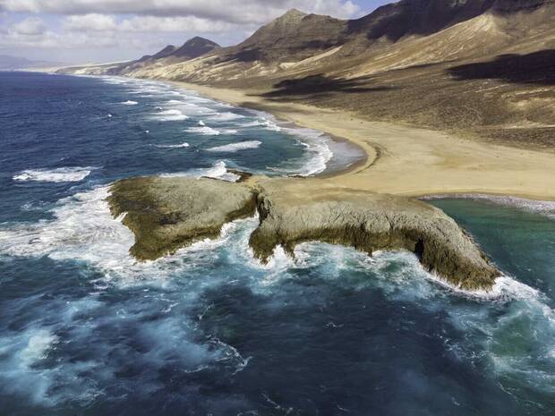 Vistas de la Playa de Cofete