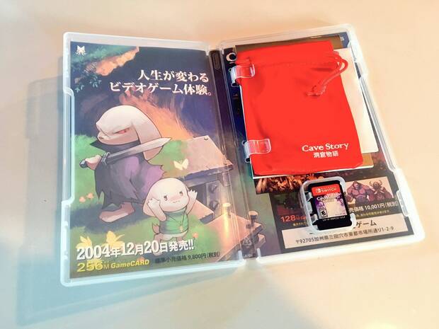 As es la edicin fsica de Cave Story+ para Nintendo Switch Imagen 5