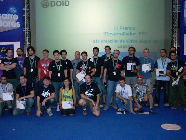 DOID en el III Premio Desarrollador_ES, en 2008.