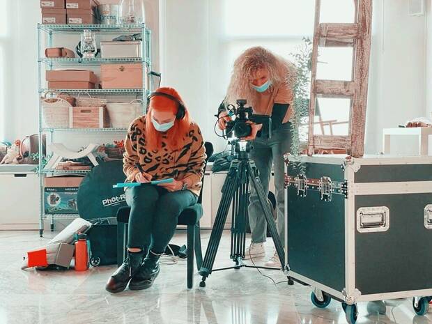 Smirnova como redactora y guionista.