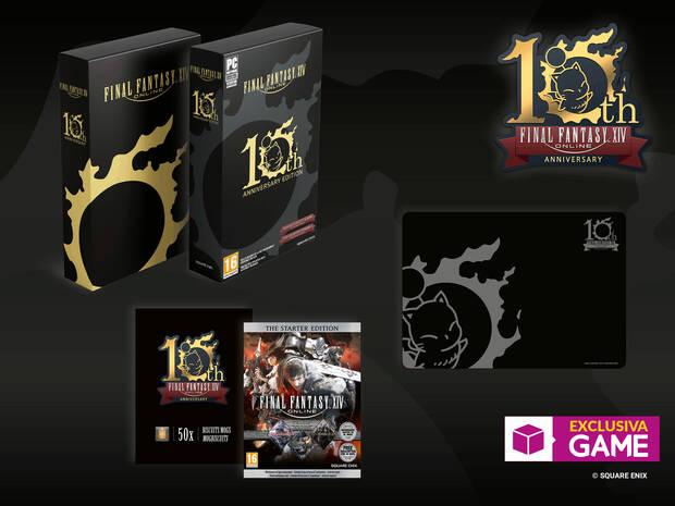 FINAL FANTASY XIV 10TH ANNIVERSARY EDITION exclusiva GAME resrvala ya