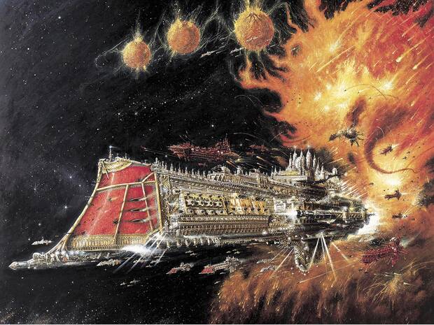 John Blanche y Warhammer 40,000