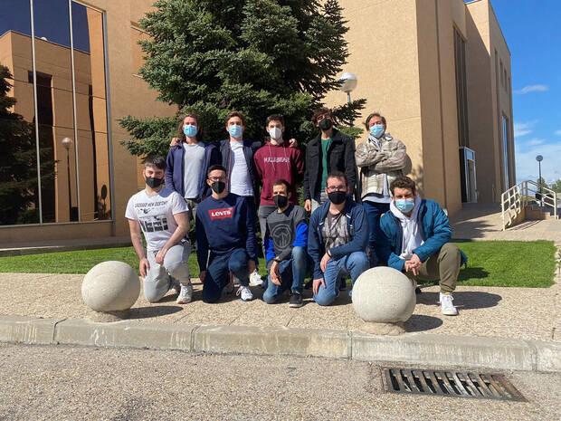 El equipo de programadores de Ishtar Studios estudia el máster en Programación de Videojuegos de U-tad.