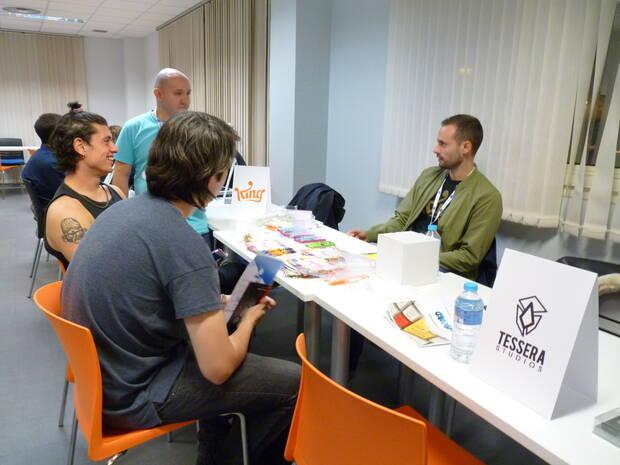 En el Company Day las empresas ven el trabajo de los alumnos y les entrevistan. En la imgen, el Company Day de 2017.