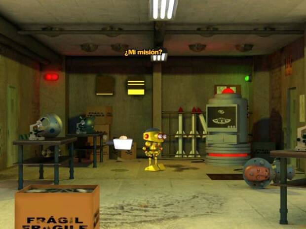 'Nuts & Scrap' estaba protagonizado por dos robots.