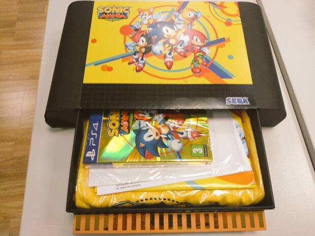 Kit de prensa de 'Sonic Mania'.