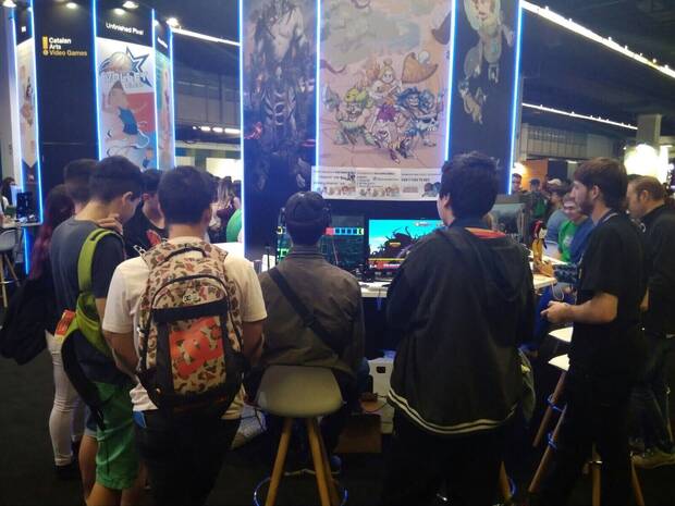 Estand de Jandusoft en Barcelona Games World.