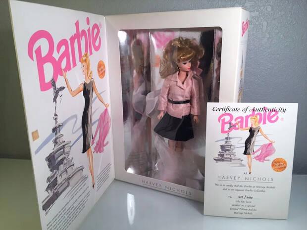 Muñecas Barbie más caras - Harvey Nichols Special Edition Barbie