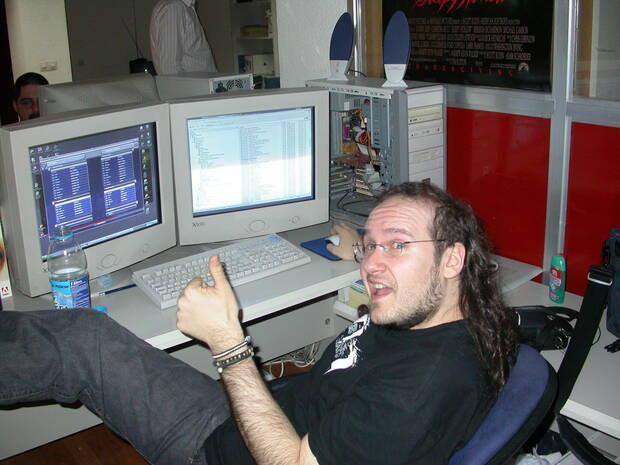 Serrano en su época en Gaelco.