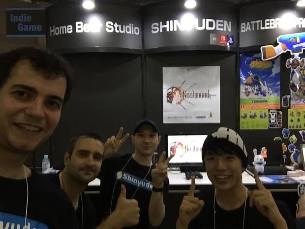 Shinyuden en el TGS de 2019.