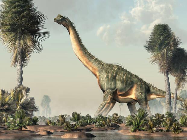 Brachiosaurio Arte