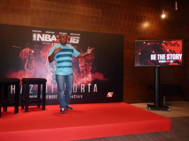Rob Jones, productor de NBA 2K.