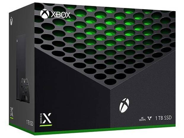 Una tienda canadiense muestra la caja de Xbox Series X y la parte inferior de la consola Imagen 2