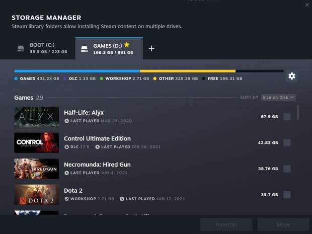 Steam actualizacin descargas y biblioteca