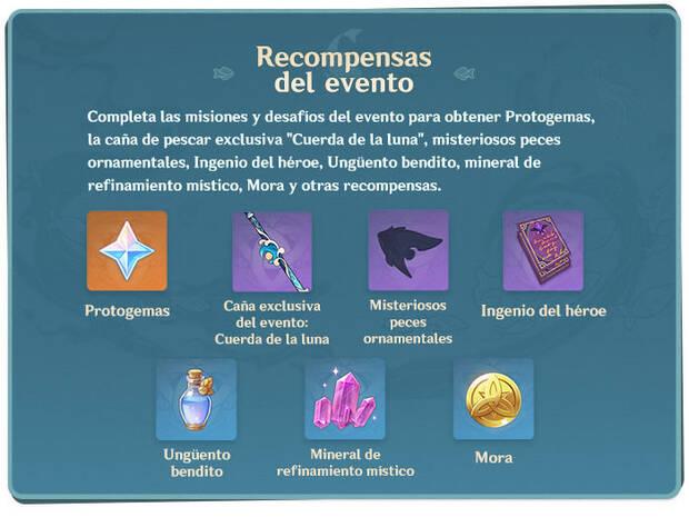 Recompensas del evento Reino Lunar