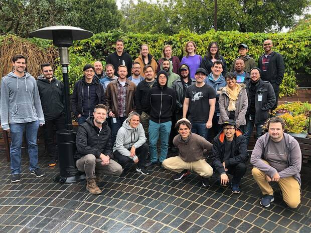 El equipo de animación de <i>The Last of Us Parte II</i>.