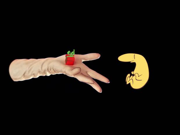 Las manos son unos de los elementos m�s recurrentes en 'The Many Pieces of Mr. Coo'.