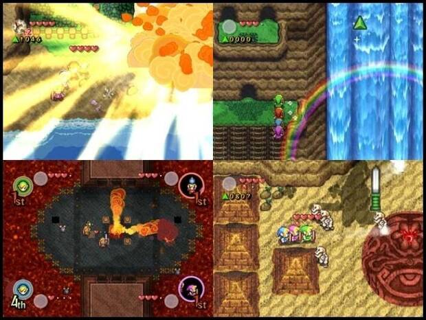 Capturas de pantalla de The Legend of Zelda: Four Swords Adventures