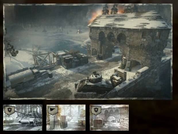 Mapa Operation Griffin de Call of Duty: WWII