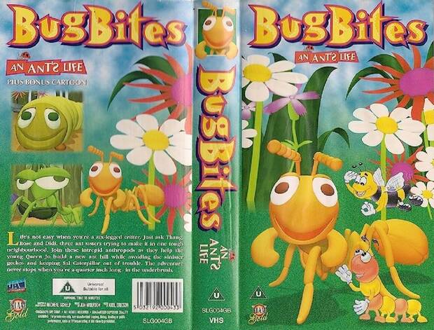 Portada de Bug Bites An Ant's Life