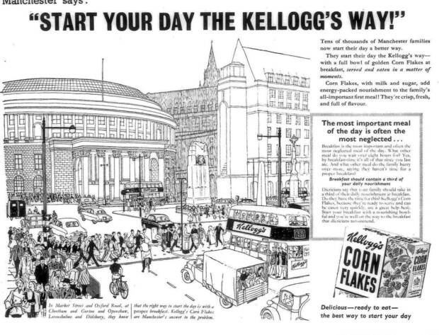 Corn Flakes y el desayuno