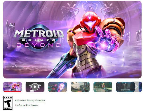 Metroid Prime 4: Beyond pasa el sistema ESRB de Estados Unidos