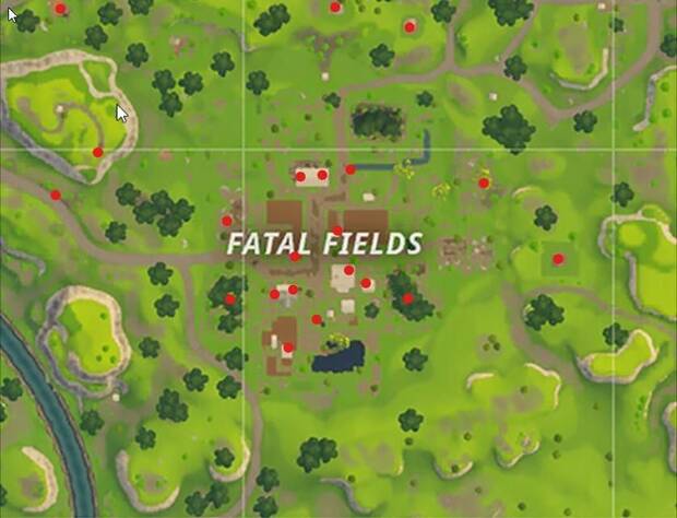 Fortnite Battle Royale: Cofres en Latifundio Letal