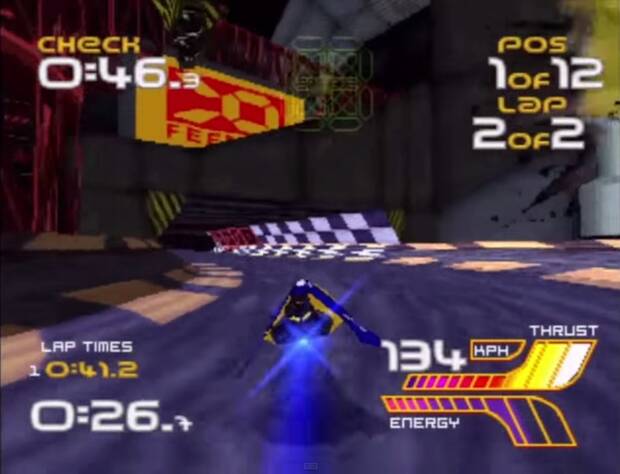 Wipeout (1995) Psygnosis.