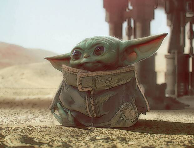 Baby Yoda Diseño Chris Alzmann