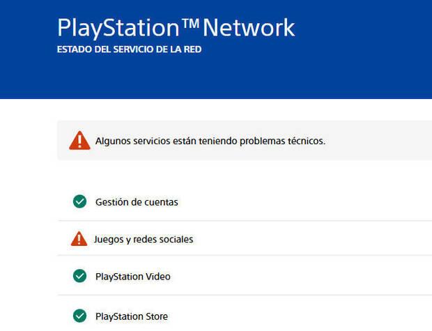 PlayStation Network problemas octubre de 2025