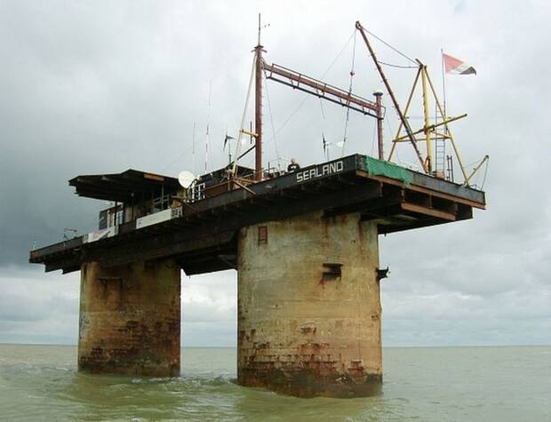 Sealand, el país más pequeño del mundo