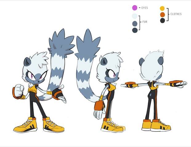 As es Tangle, la nueva compaera de aventuras de Sonic Imagen 3