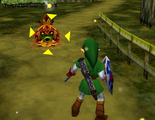 Z-Targeting en The Legends of Zelda: Ocarina of Time.