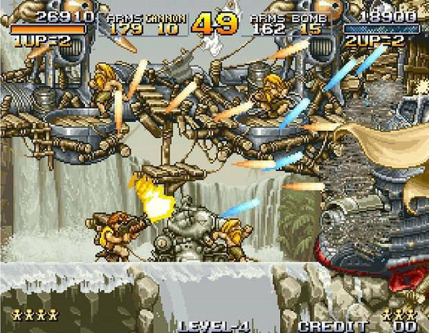 Metal Slug Los juegos con mejores gráficos en cada consola