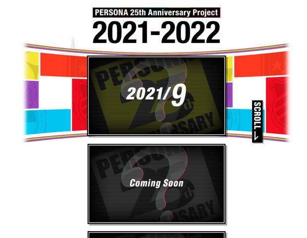 Persona aniversario anuncios en 2021 y 2022.