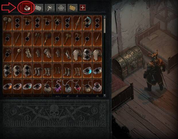 Diablo 4 - Transferir alijo de temporada al reino eterno para no perderlo
