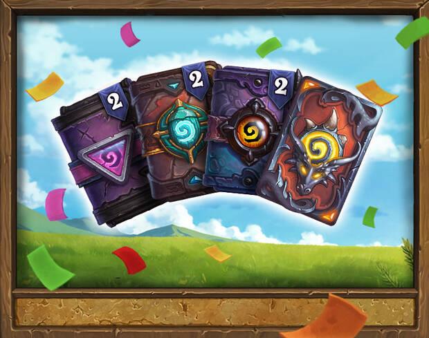 Hearthstone - evento de sexto aniversario - Cartas gratis