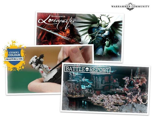 Warhammer+ contenidos