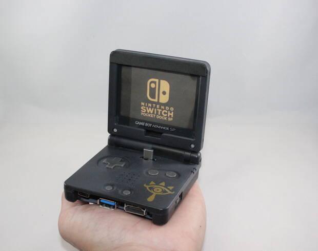 Un usuario convierte su vieja GBA SP en un dock para Nintendo Switch Imagen 4