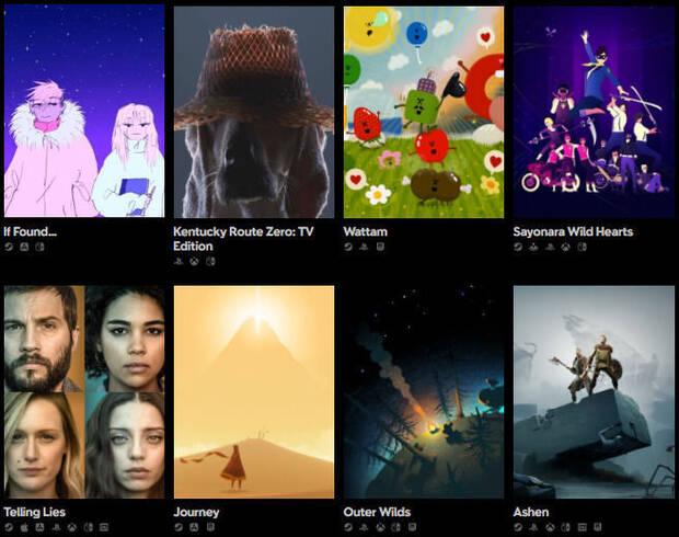 Algunos de los principales juegos de Annapurna Interactive.
