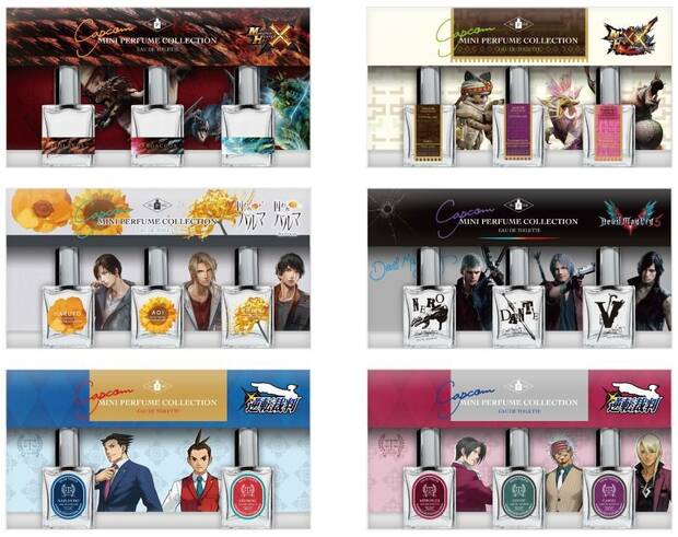 Capcom inaugura su tienda en Tokio con perfumes de Monster Hunter, Ace Attorney o DMC Imagen 2