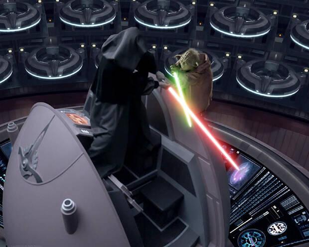 Yoda vs Darth Sidious
