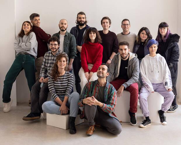 El equipo de Chibig al completo en diciembre de 2021, durante la grabación del Chibig Presents.