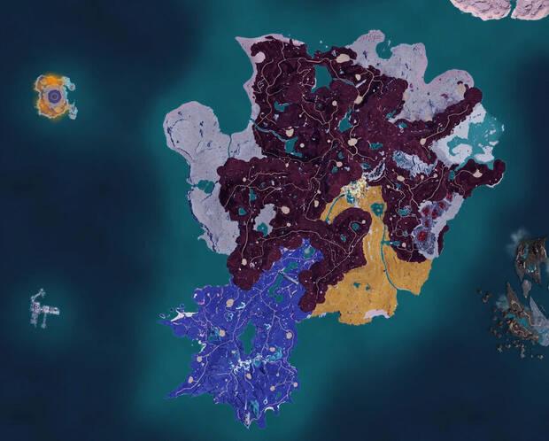 Palworld - Mapa con la localizaci�n del Pal Smokie Cryst