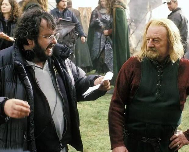 Peter Jackson rodando El Se�or de los Anillos