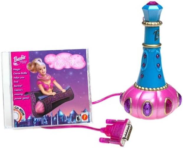 Peores juegos de Barbie - Barbie Magic Genie Bottle